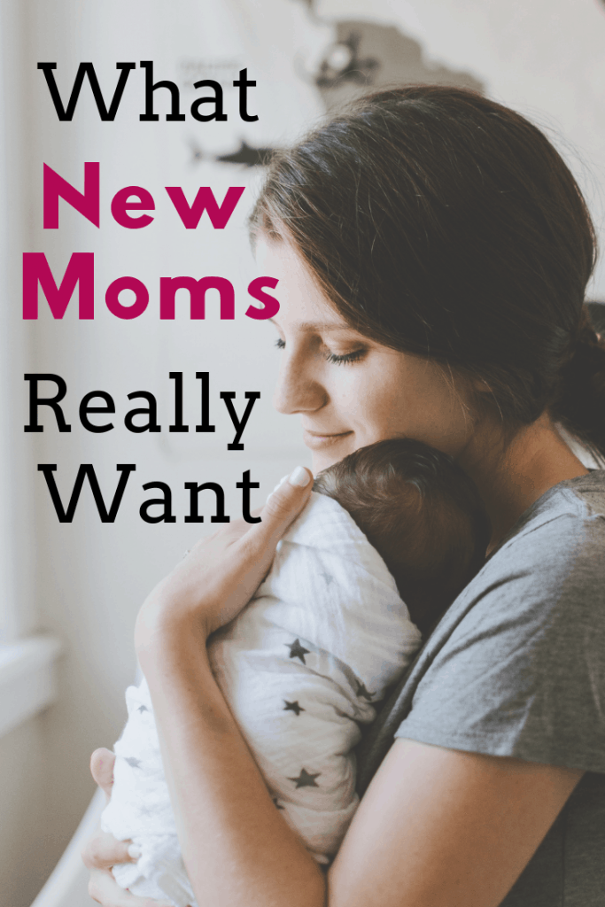 pin image "What New Moms Really Want"