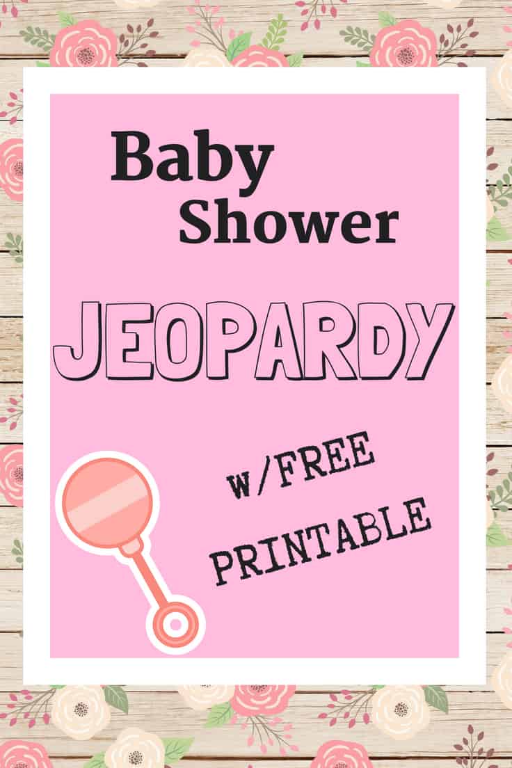 Baby Shower Game to Print Special Baby Quiz with Answers 