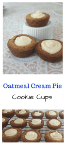 Oatmeal Cream Pie Cookie Cups