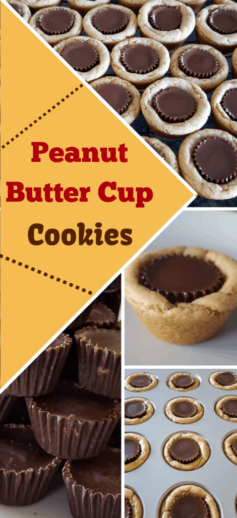 pin image "Peanut Butter Cup Cookies"