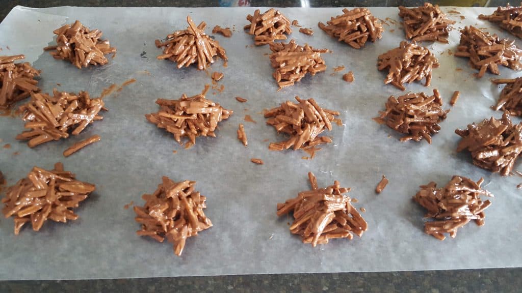 haystack cookie mounds