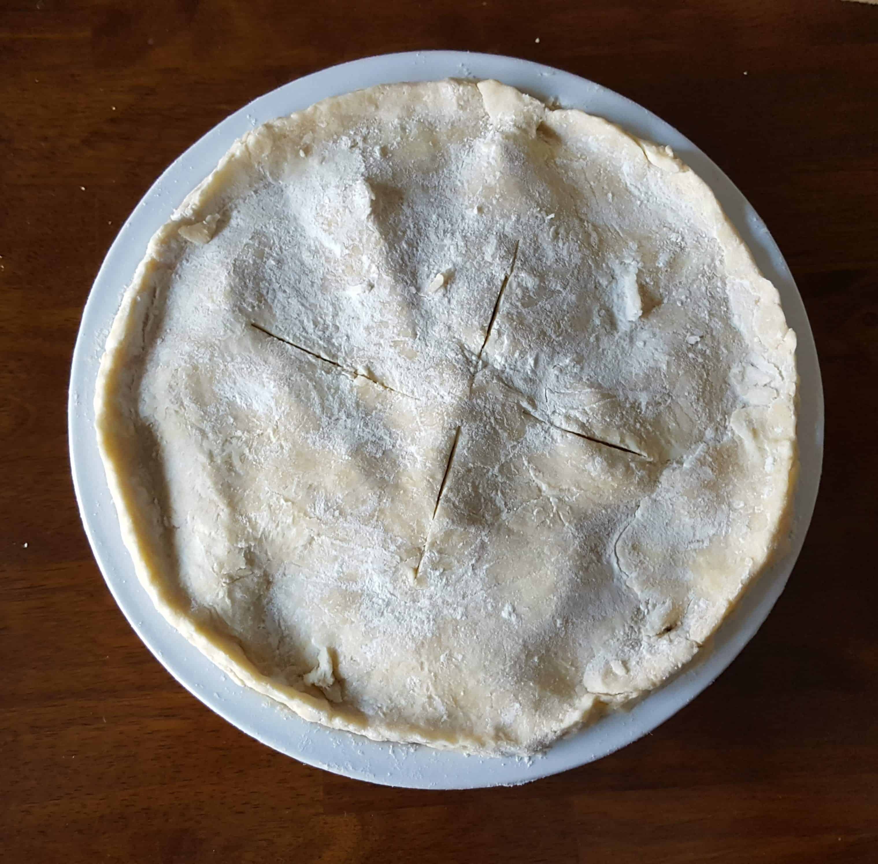 uncooked pie