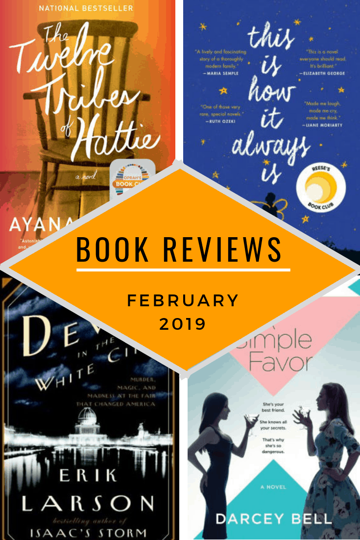 Four book reviews and recommendations for the month of February. All these books make excellent book club picks. Murder and mystery to gender identity and a mother's love these books have it all. One might even make my top books of the year list! #ILoveReading #booklover