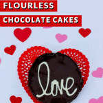 pin image "Mini Flourless Chocolate Cakes"