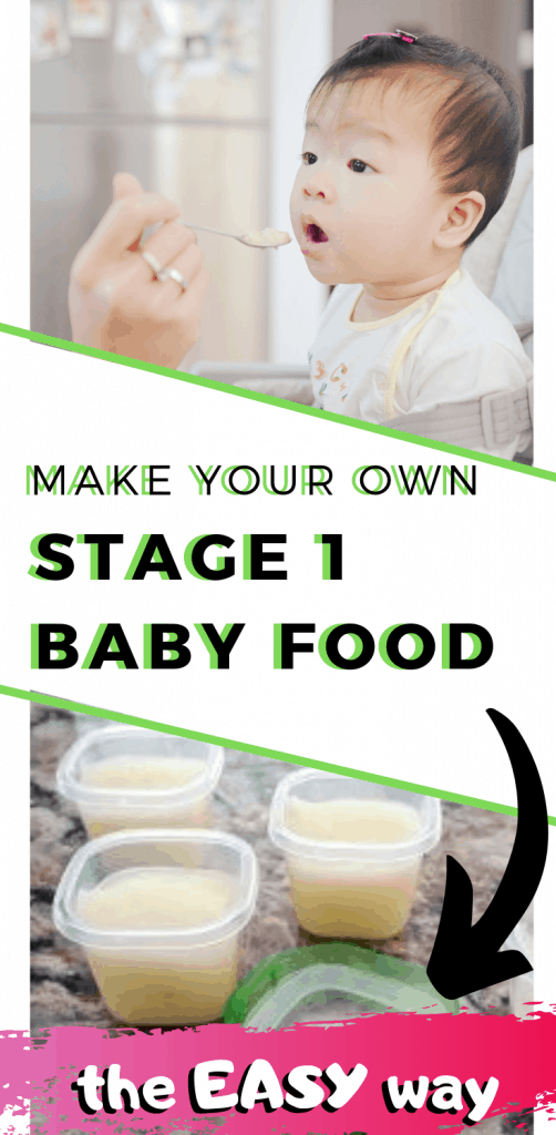 How to Make Your Own Baby Food - Simplified! - Your Kid's Table