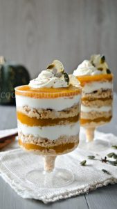 mini pumpkin trifle
