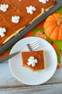 pumpkin pie squares