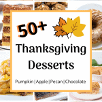 pin image "50+ Thanksgiving Desserts"