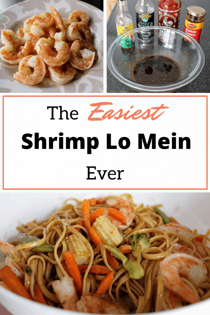 pin image "The Easiest Shrimp Lo Mein Ever"