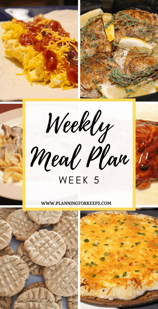 pin image "Weekly Meal Plan Week 5"