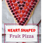 pin image "Heart Shaped Fruit Pizza"
