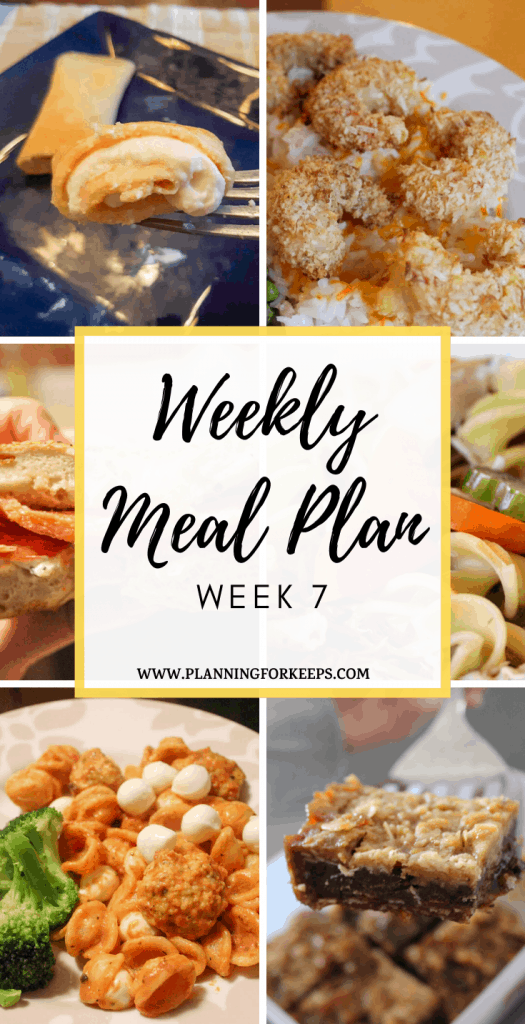 pin image "Weekly Meal Plan Week 7"