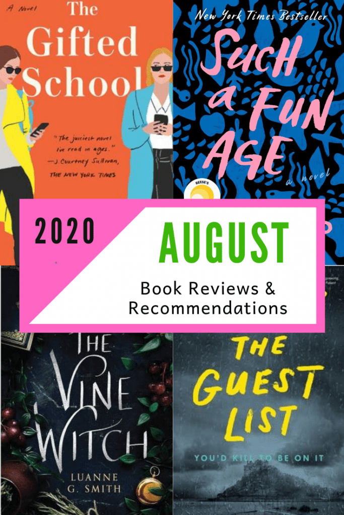 pin image "August 2020 Book Reviews & Recommendations"