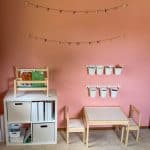 homeschool preschool space setup