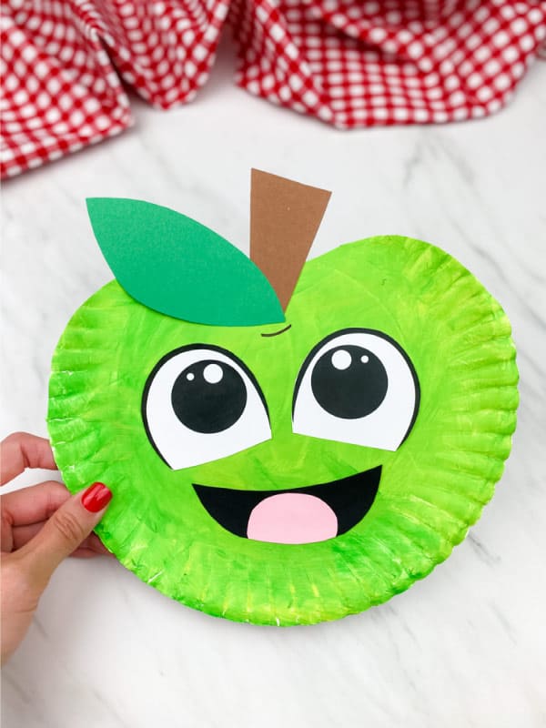 32 Paper Plate Fall Crafts For Kids - Apples, Fall Trees, Leaves
