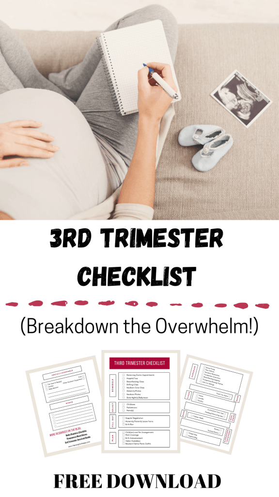 The Third Trimester Checklist - Swaddles n' Bottles