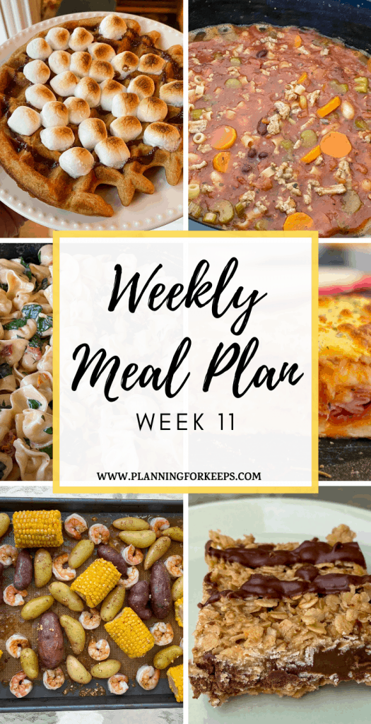 pin image "Weekly Meal Plan Week 11"