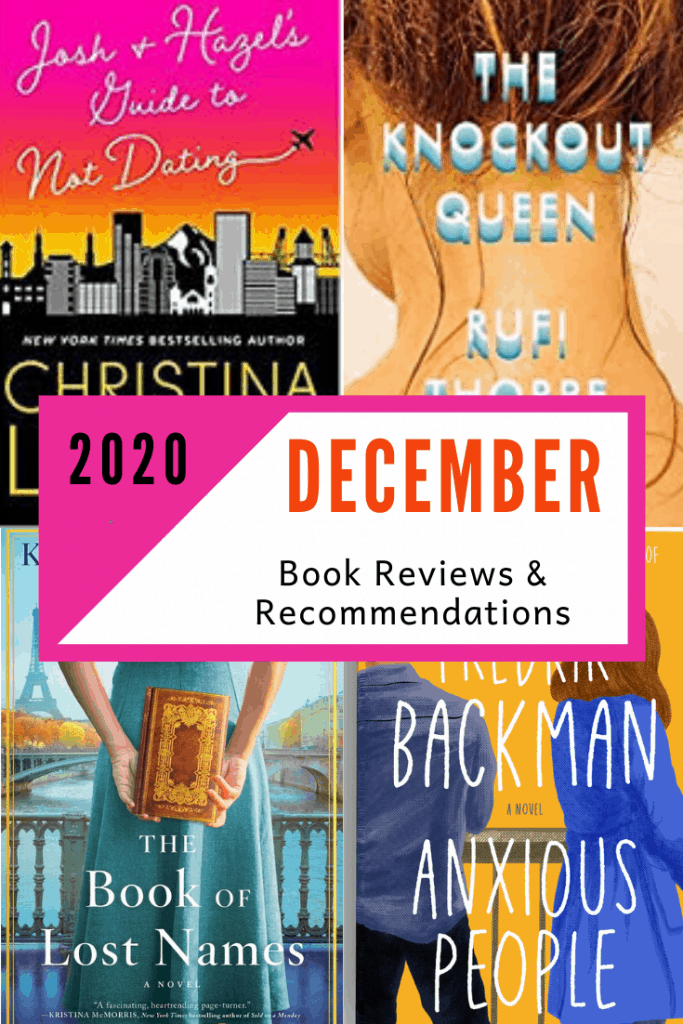 pin image "December 2020 Book Reviews & Recommendations"