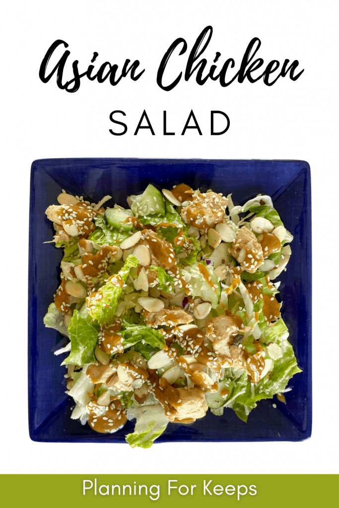 pin image "Asian Chicken Salad"