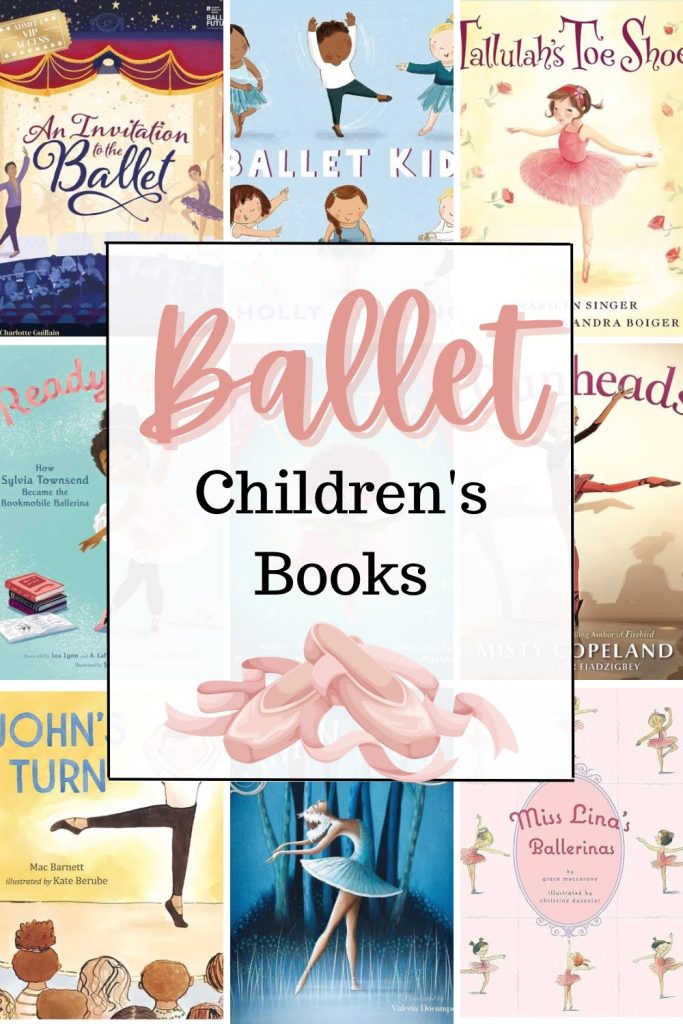 book covers of pictures books about ballet