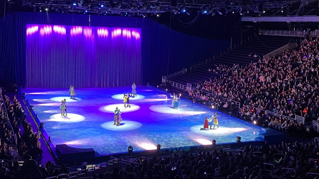 scene from a Disney on Ice show