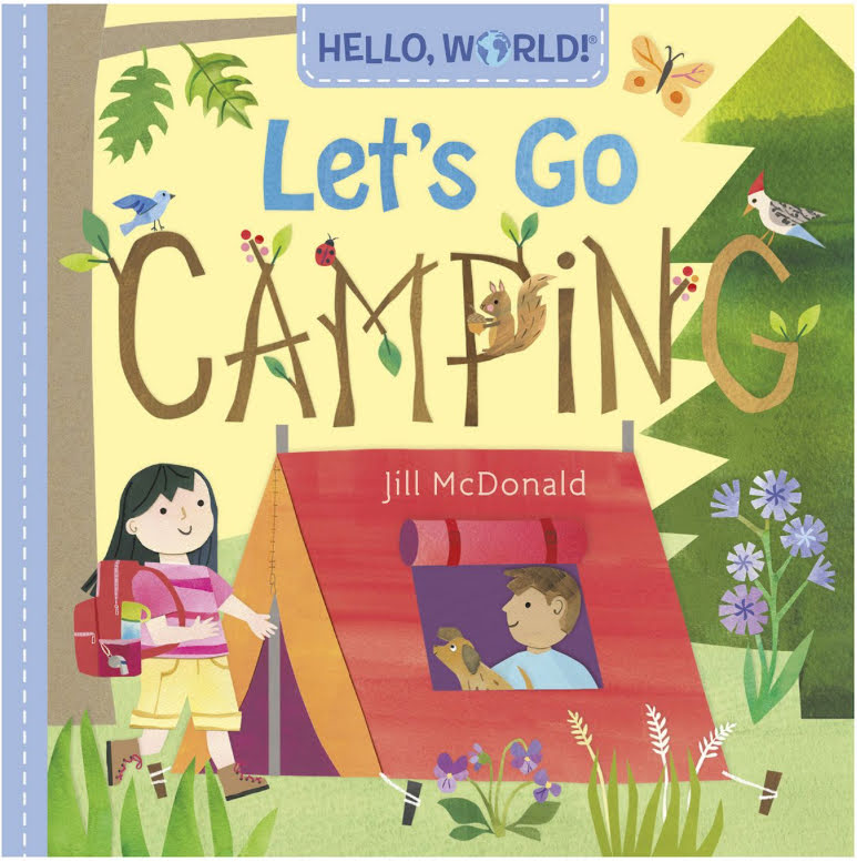 Let's Go Camping book cover
