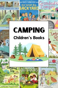 camping children's books book covers