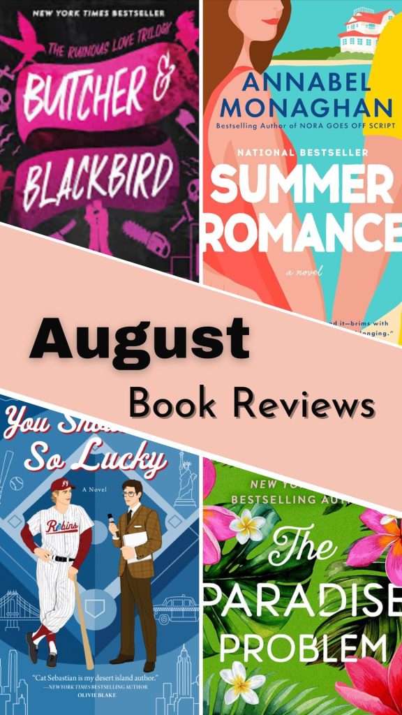 August 2024 Book Reviews and Recommendations