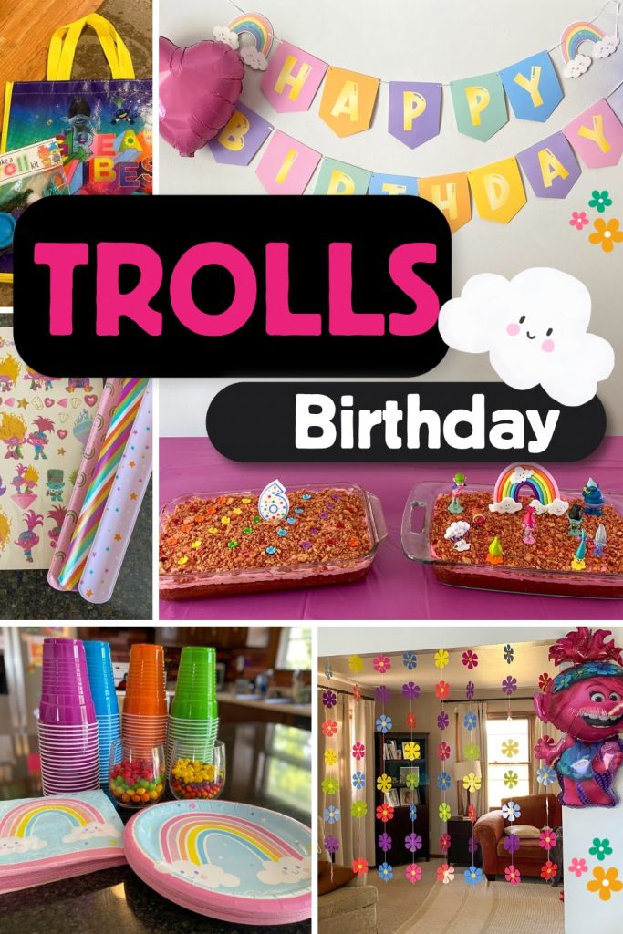 Trolls Birthday Party