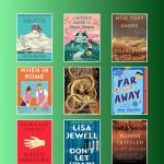 August book reviews with pictures of all the book covers
