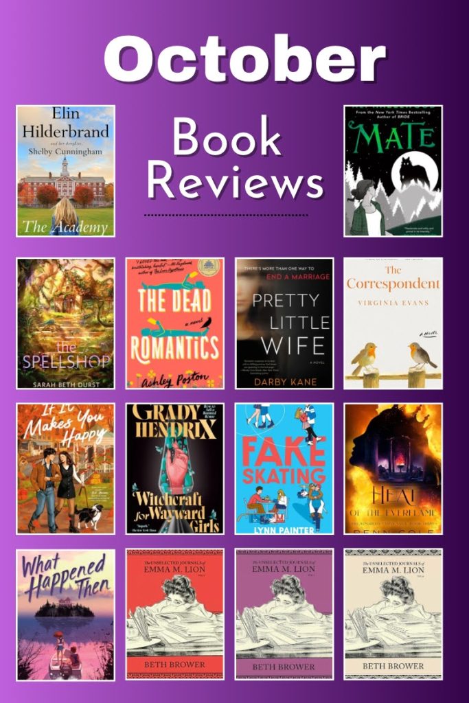 Book covers of all the books reviewed in the blog post