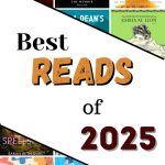 "Best Reads of 2025" amongst some of the book covers