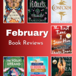 February Book Reviews with images of book covers